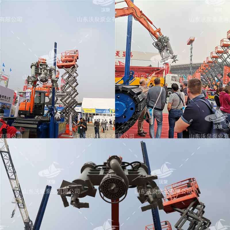 寶馬展會(huì)大放光彩的沃泉挖機(jī)渣漿泵,優(yōu)質(zhì)泥沙泵