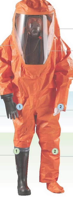 重型防化服，全密閉式防化服，氣密性化學(xué)防護(hù)服，A級(jí)防護(hù)服，液氨防護(hù)服，耐酸堿防護(hù)服，防化服