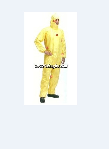 Tychem-C化學(xué)防護(hù)服，連體防酸服，C級(jí)防化服，第三類液體致密型化學(xué)防護(hù)服/防化服