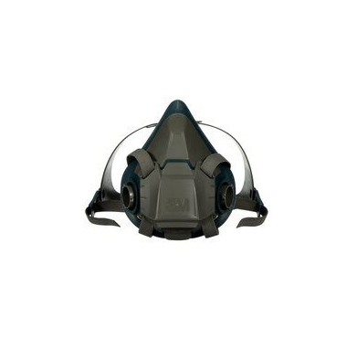 3M 6500系列半面具面罩，硅膠半面型防護面罩，自吸式防護半面罩，過濾式防護半面罩