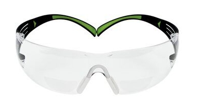 3M? SecureFit? SF400系列具有柔軟的可調(diào)節(jié)式鼻墊、雙注塑式鏡腿護(hù)目鏡