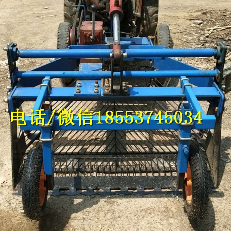 小型家用多功能手扶后置式挖蒜收蒜機全自動操作四輪前置式大蒜收獲機