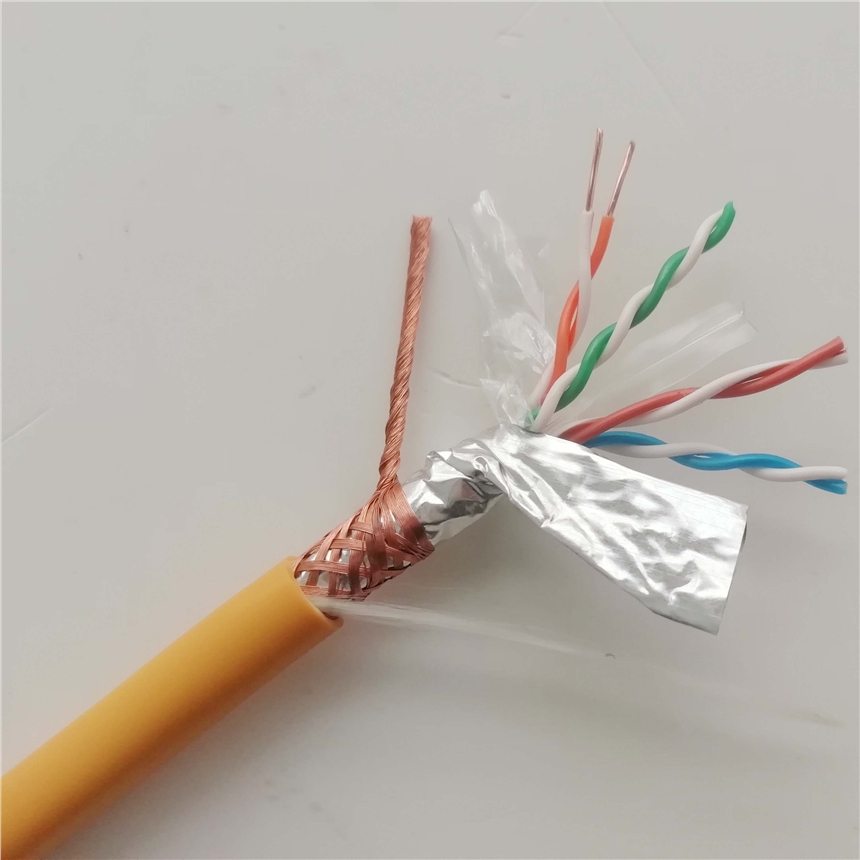 NETWORK-660雙屏蔽六類(lèi)網(wǎng)線萬(wàn)兆線視頻雙絞線