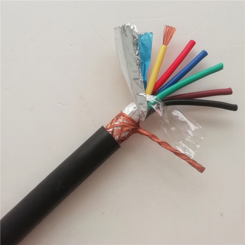 訊道屏蔽線RVVP6*0.5設(shè)備電源信號控制線