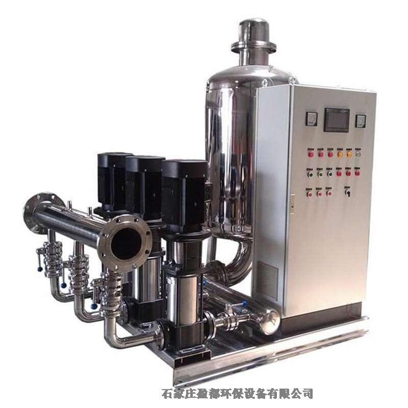 變頻恒壓無塔供水系統(tǒng) 無負壓供水設(shè)備 不銹鋼增壓泵穩(wěn)流罐榆林