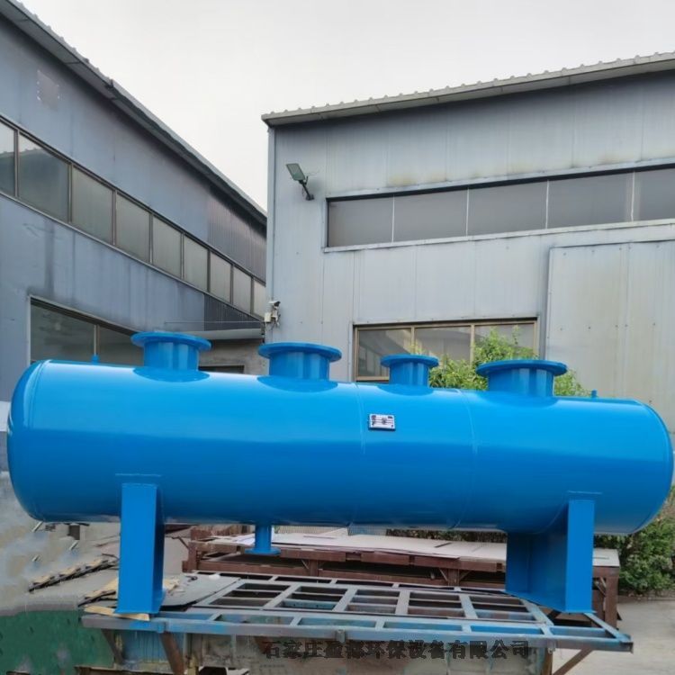 FJ-400廠家供應(yīng)集氣缸襄陽(yáng) 水源熱泵分集水器 碳鋼臥式分氣缸