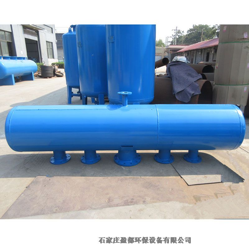 壓力容器分氣缸 機(jī)房集分水器 無縫焊接供暖分集水器宜賓