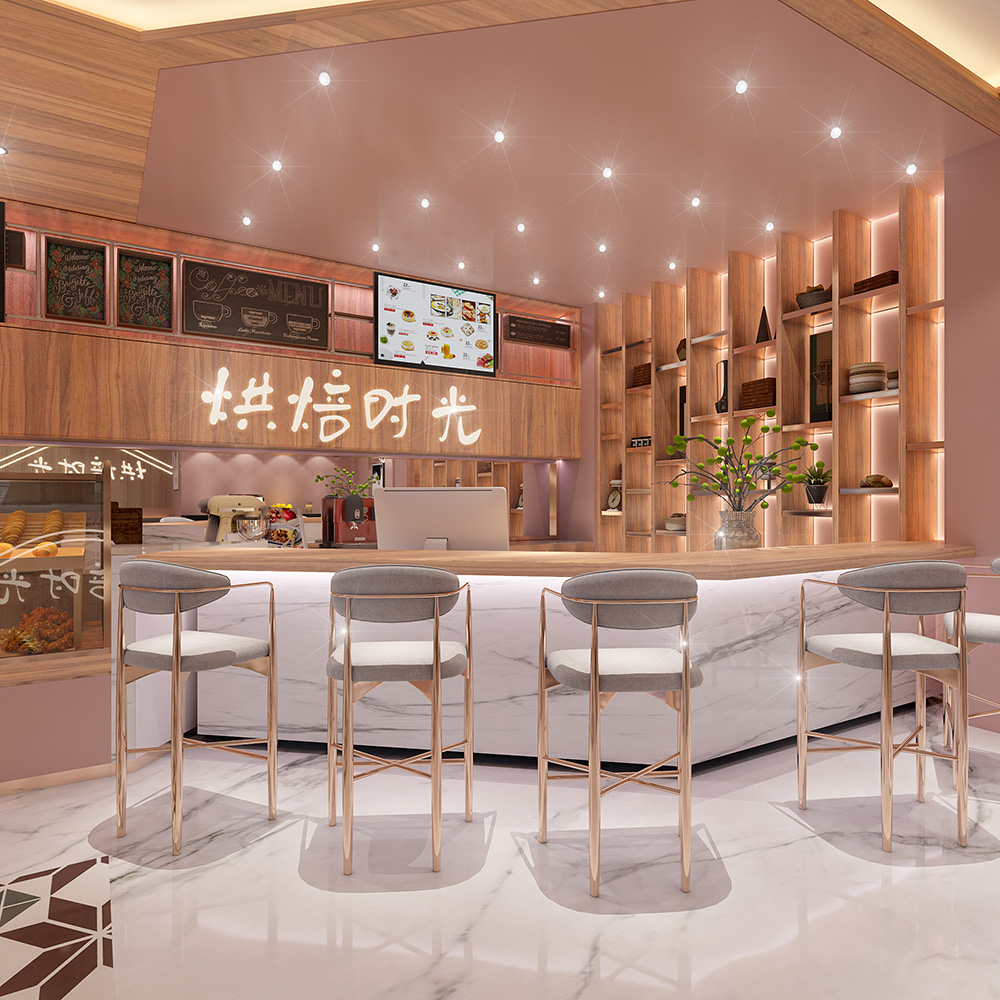 合肥烘焙店裝修，營造舒適溫馨的購物環(huán)境設(shè)計