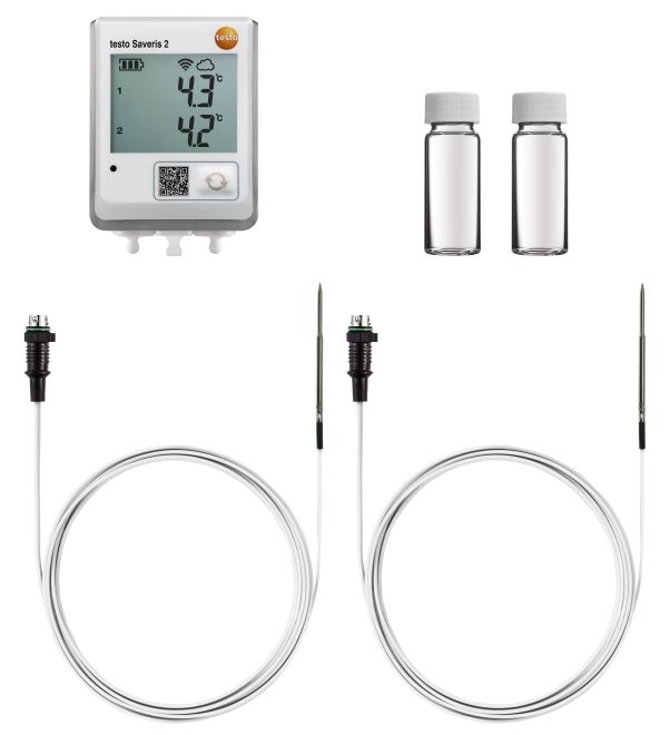 testo Saveris 2 WiFi 溫度記錄儀 - 冰箱溫度監(jiān)測(cè)專用套裝