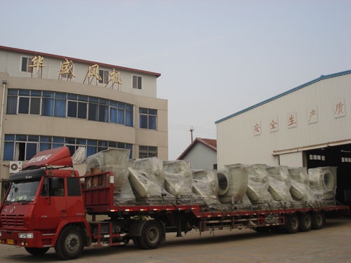 玻璃鋼防腐防爆風機出廠