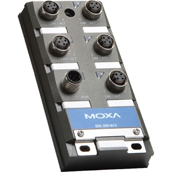 EDS-305-M12Ħɯmoxa 5 ˿ڷǾW(wng) ̫W(wng)QC(j)