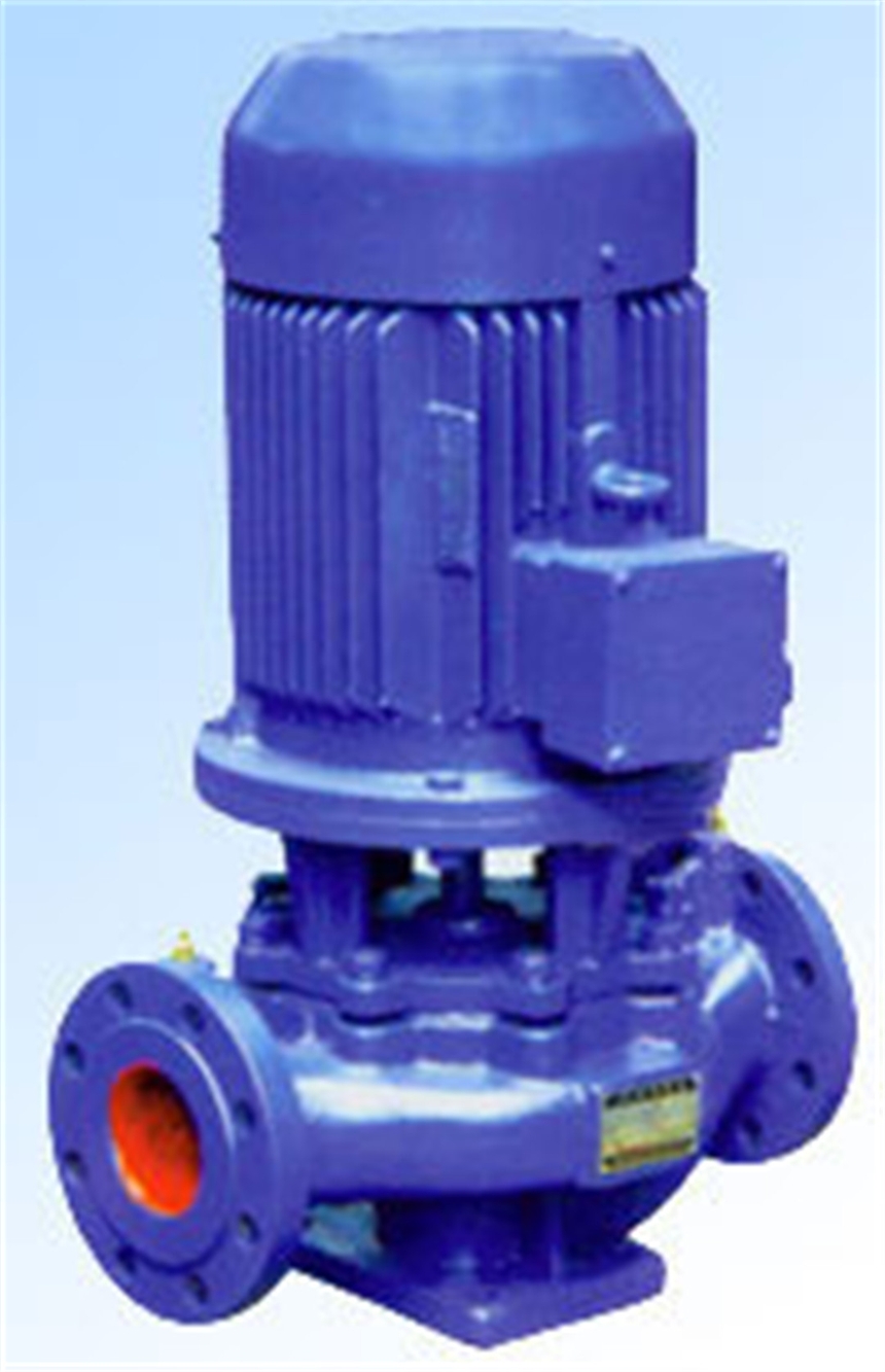 管道泵ISG250-235泵結(jié)構(gòu)緊湊，體積小，外形美觀