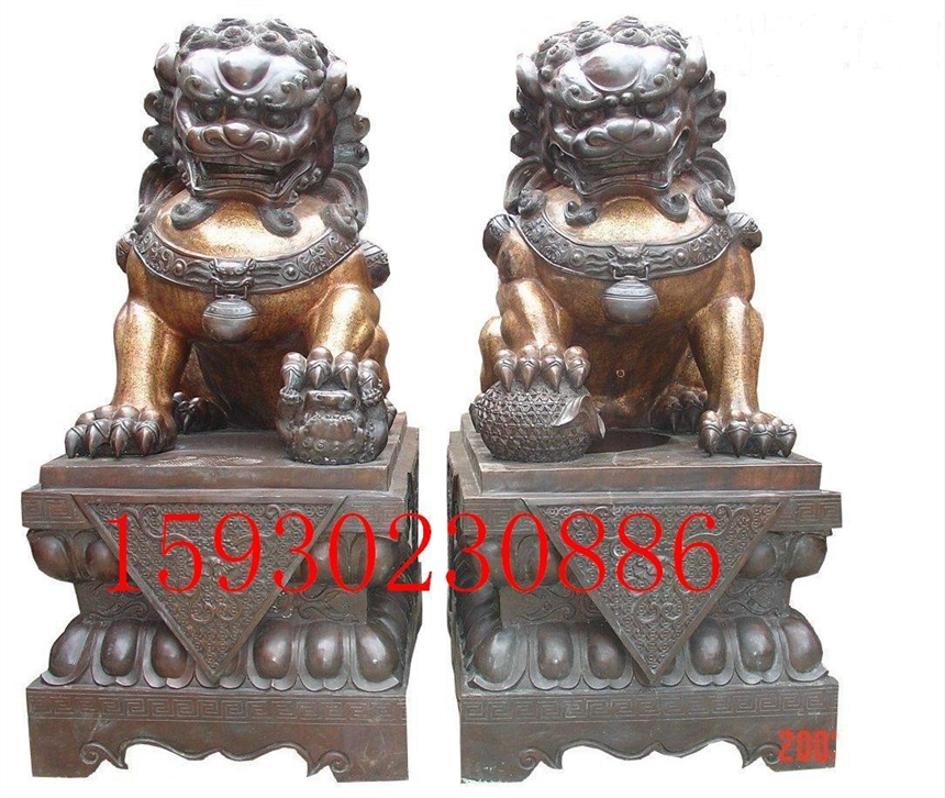 故宮獅雕塑銅雕獅子鑄銅動(dòng)物