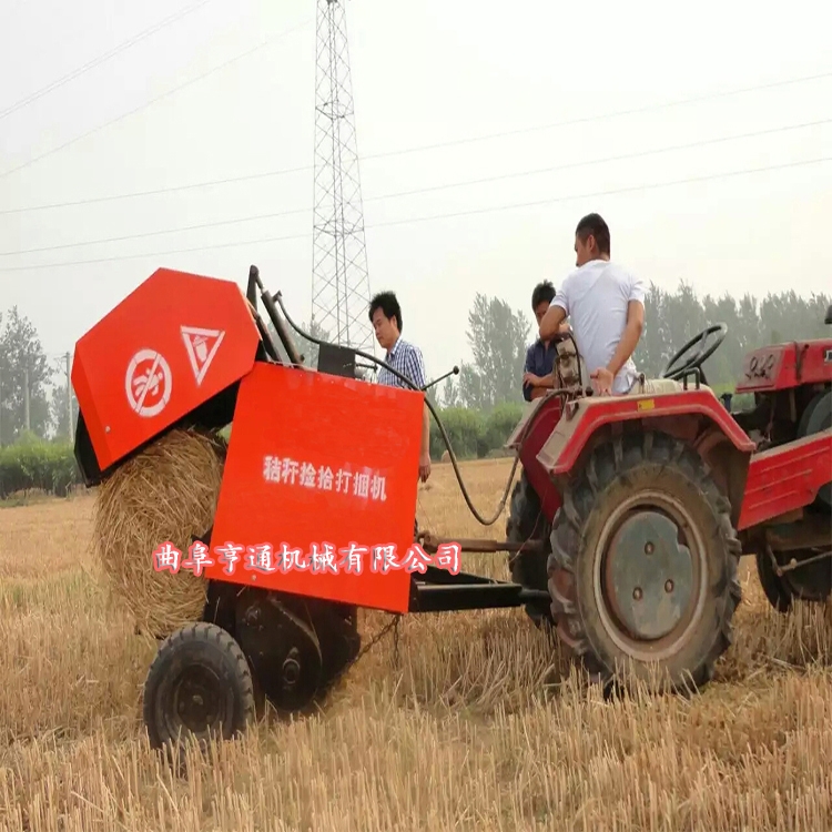 廠(chǎng)家直銷(xiāo)玉米秸稈稻草打捆機(jī) 小麥秸稈撿拾打捆機(jī)節(jié)能型