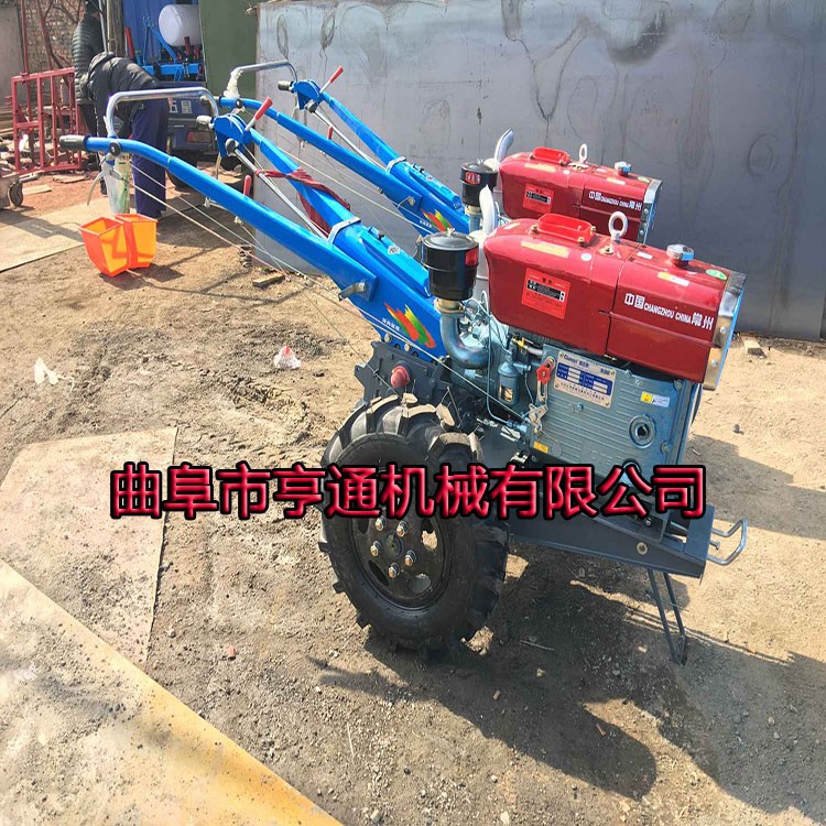大馬力旋耕起壟機 手扶旋耕機價格 8-20馬力手扶拖拉機
