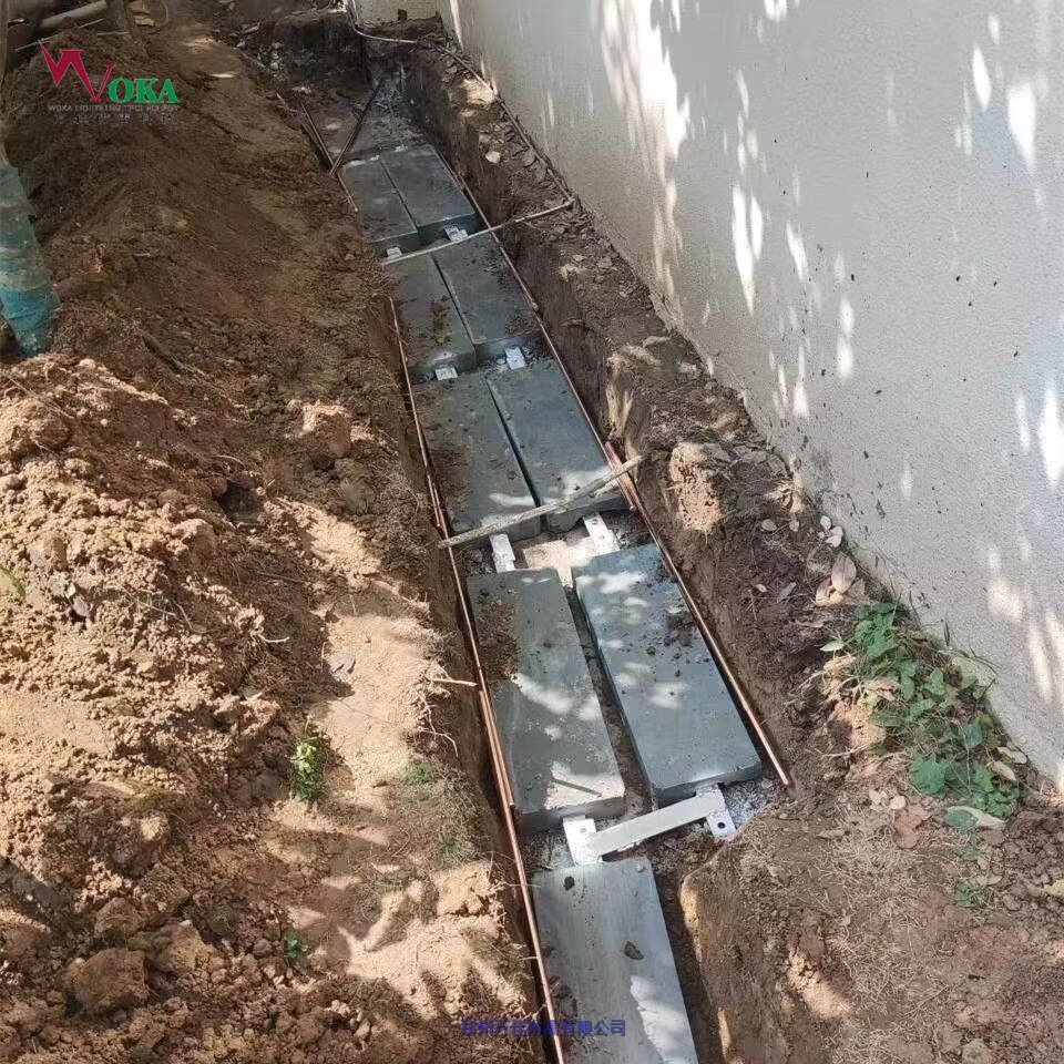高壓塔多導體短針散雷裝置，主動預放電避雷針25?μs，巖石地貌接地工程