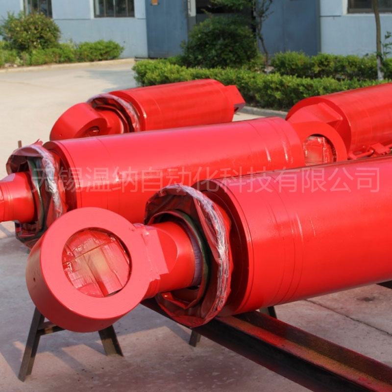 福建漳州HOB80*300桿端法蘭工程液壓缸
