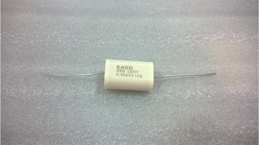 供應(yīng)EACO無感吸收電容0.22uf，1200V