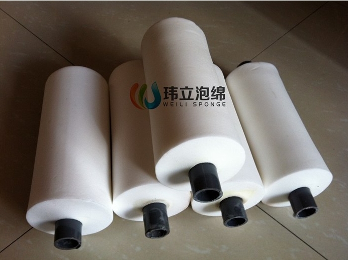 東莞工廠(chǎng)專(zhuān)用PVC滾輪PU吸水片材PVA海綿輥