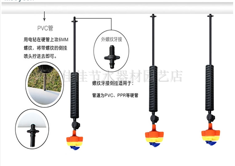 |噴灌|微噴|果樹滴灌|pe管|多少錢一米？