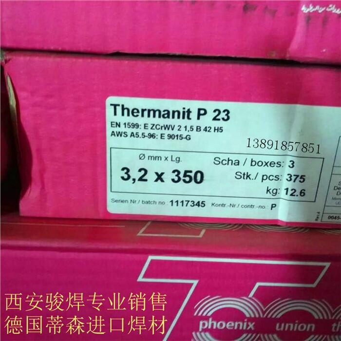 德國蒂森Thermanit P23焊條E9018-G焊條 焊接T23、P23焊條
