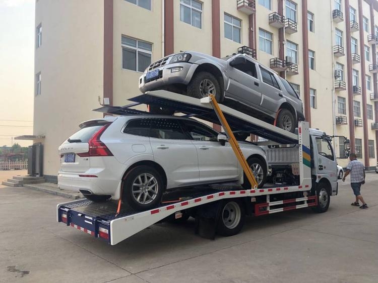 解放二位板轎運車黃牌雙層板轎運車價格小板托運一次...
