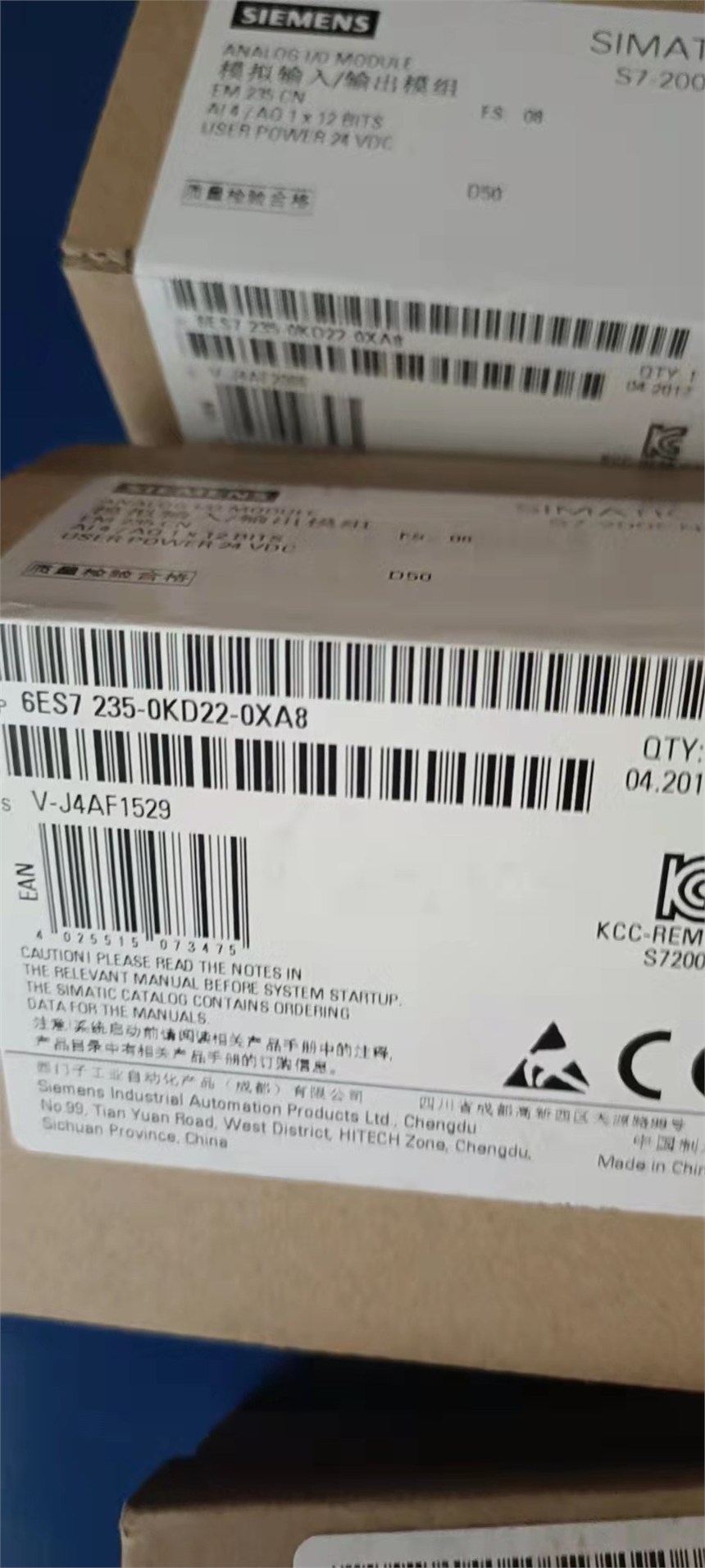 TS7-200 SMARTģMݔ  AQ01 6ES7288-5AQ01-0AA0