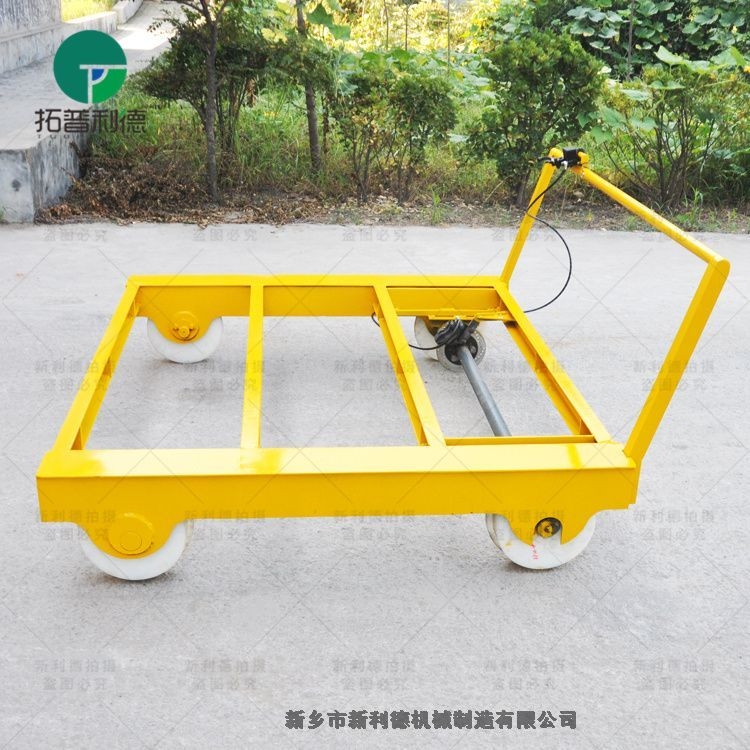 5噸運輸非金屬礦設(shè)備無動力軌道平板拖車車間運輸設(shè)備現(xiàn)場