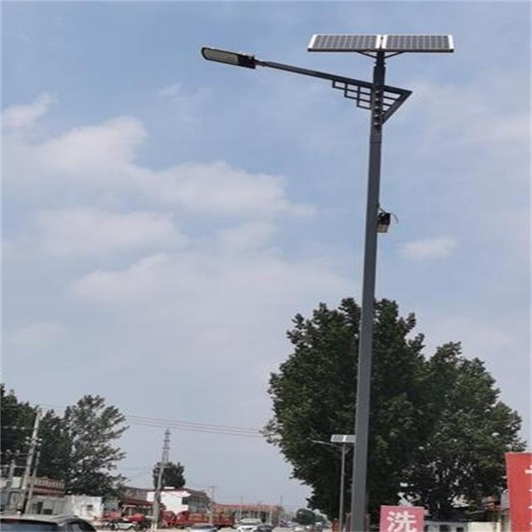 路燈桿廠 衡水方管太陽能燈 6米50瓦道路燈