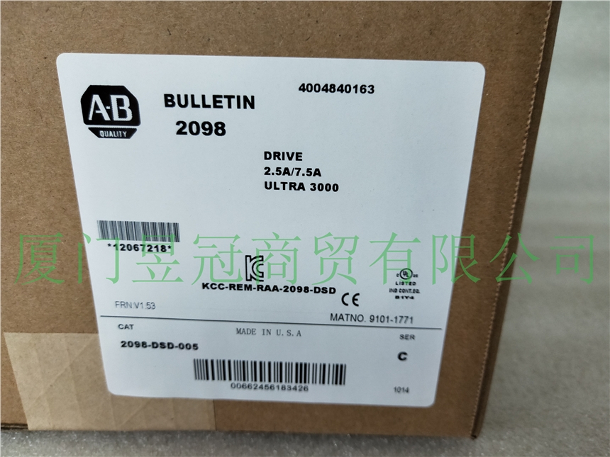 新聞:保定AB羅克韋爾伺服驅(qū)動器2098-DSD-005-SE直銷