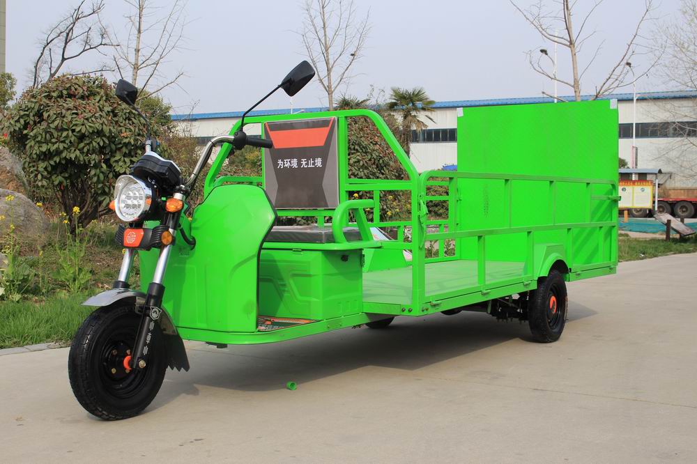 陜西電動(dòng)三輪八桶車(chē) 平板垃圾桶八桶轉(zhuǎn)運(yùn)車(chē)DG3240C8