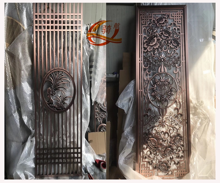 不銹鋼屏風(fēng)隔斷，復(fù)古不銹鋼屏風(fēng)，不銹鋼工藝制品