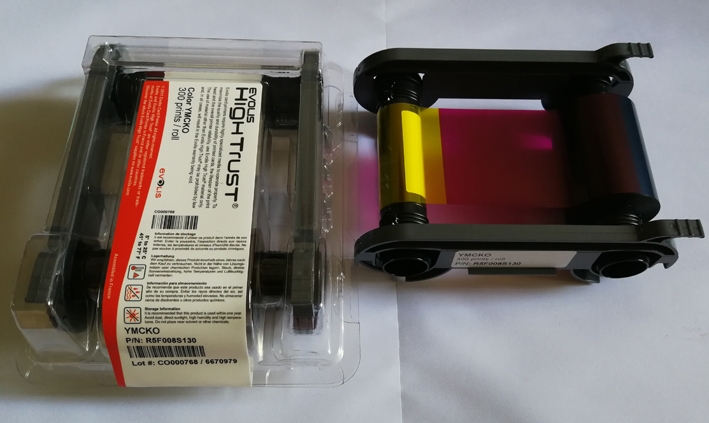 evolis愛(ài)立識(shí)r5f008s130色帶zenius彩色帶primacy彩色帶