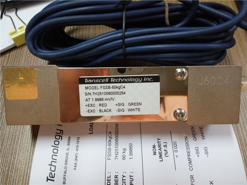 美國傳力FSSB-30KG/50KG稱重傳感器FSSB-60KG/100KG