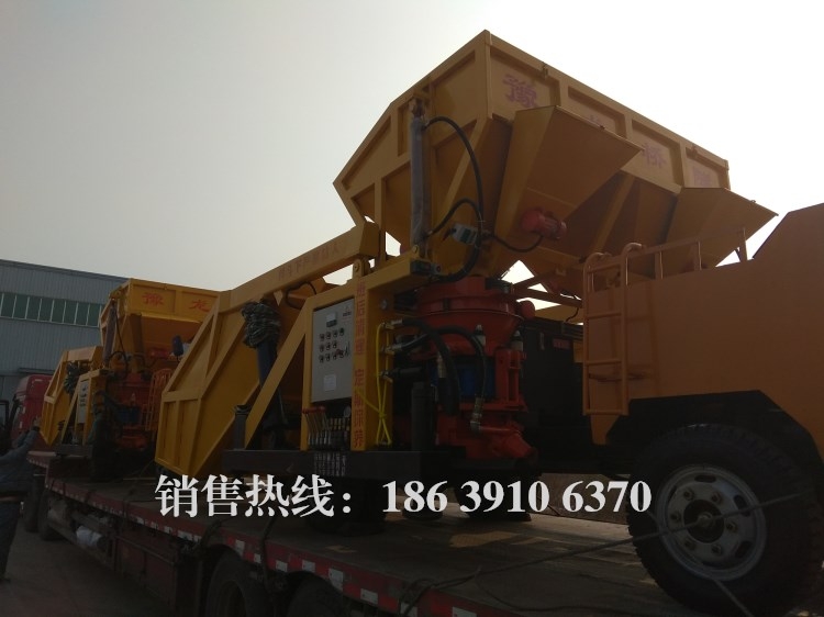 河南一拖一噴漿車發(fā)貨廠家