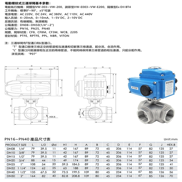 化工廠用電動(dòng)球閥三通式質(zhì)量上乘