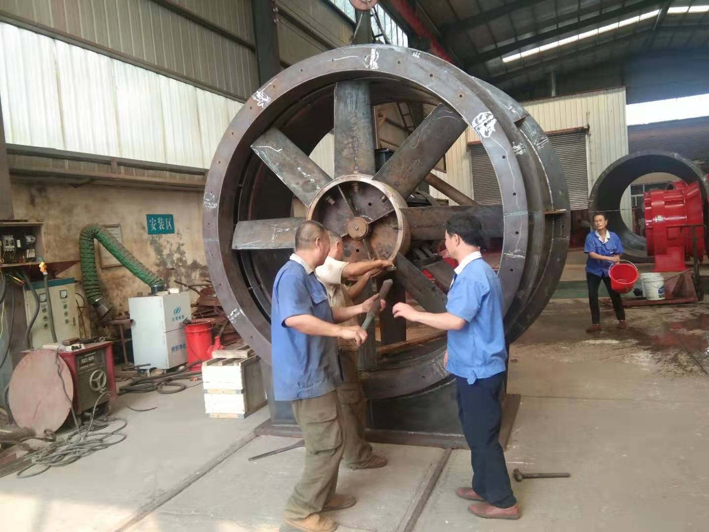 江西省礦用風機K40-4-NO12抽出式軸流風機