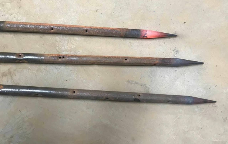 108型注漿尖頭成型機講解