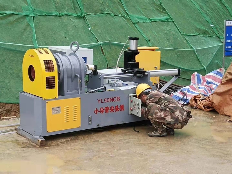 50型隧道尖頭成型機(jī)安裝介紹