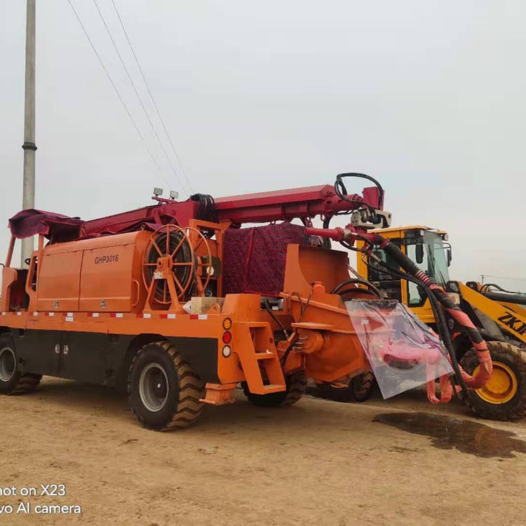 YL3016隧道智能化混凝土濕噴設(shè)備 濕噴臺(tái)車(chē)圖文介紹