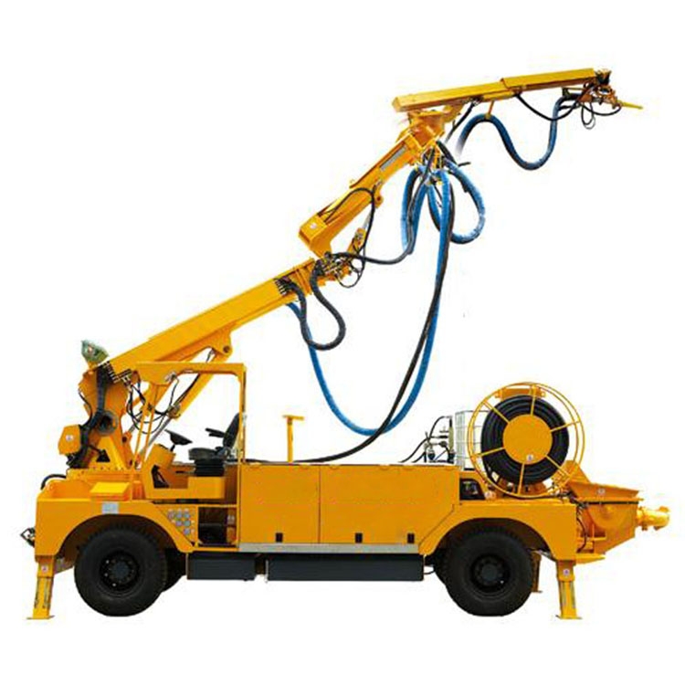 車載式機(jī)械手 礦山支護(hù)智能化混凝土濕噴臺車