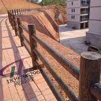 水泥護(hù)欄防樹(shù)皮3d