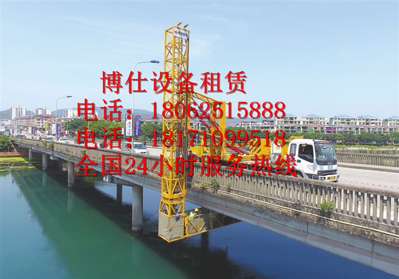 百色14米橋梁檢測(cè)車租賃，右江16米橋檢車出租