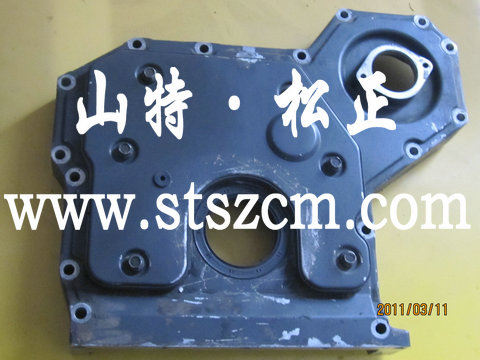小松挖掘機PC200-7發(fā)動機齒輪室殼體，前蓋，小松挖掘機配件