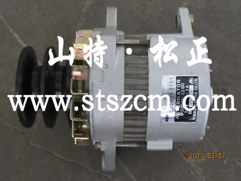 供應(yīng)小松PC200-7交流發(fā)電機(jī)，35A，600-861-3410，純正小松配件