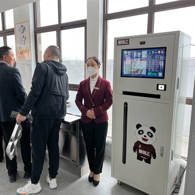 掃碼支付吐托盤機(jī) 餐廳自動出盤機(jī) 使用詳情