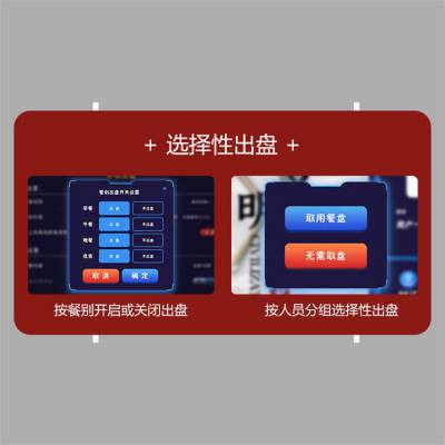 自助餐發(fā)餐盤機(jī) 無(wú)接觸取餐盤 全國(guó)發(fā)貨