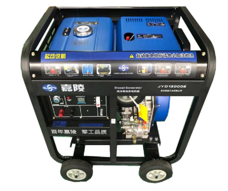 8KW柴油發(fā)電機組型號JYD12000ETS等功率雙電壓230v 400v