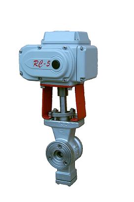 深圳潤川電動V調(diào)節(jié)閥，供應深圳電動V型球閥，電動V型球閥銷售部