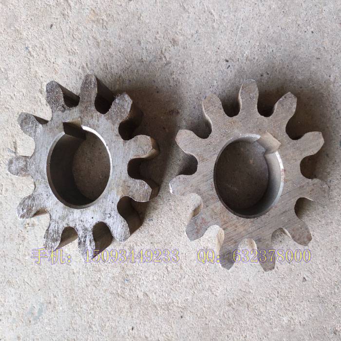 小型齒圈傳動(dòng)混凝土攪拌機(jī)10齒/11齒齒輪 鋼齒輪攪拌機(jī)配件